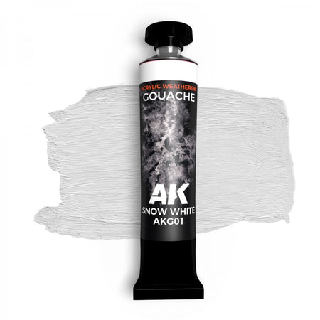 Gouache Snow White - 20 ml 