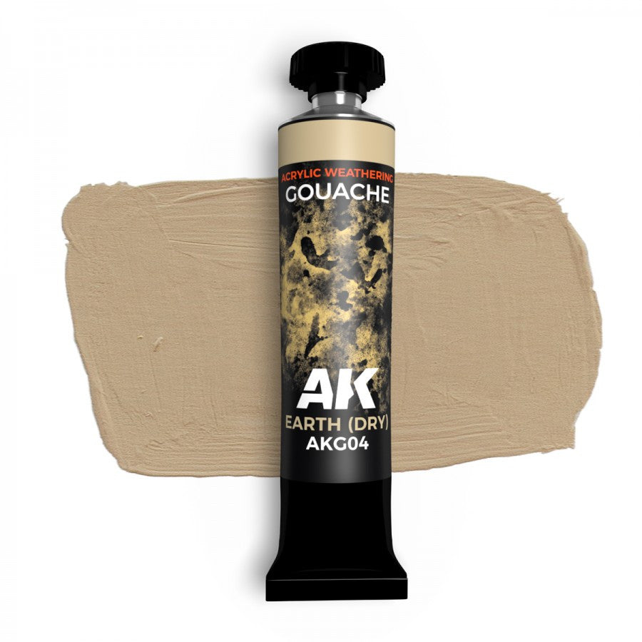 Gouache Earth (Dry) - 20 ml AKG04