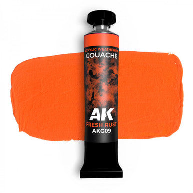 Gouache Fresh Rust - 20 ml AKG09
