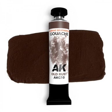 Gouache Old Rust - 20 ml AKG10