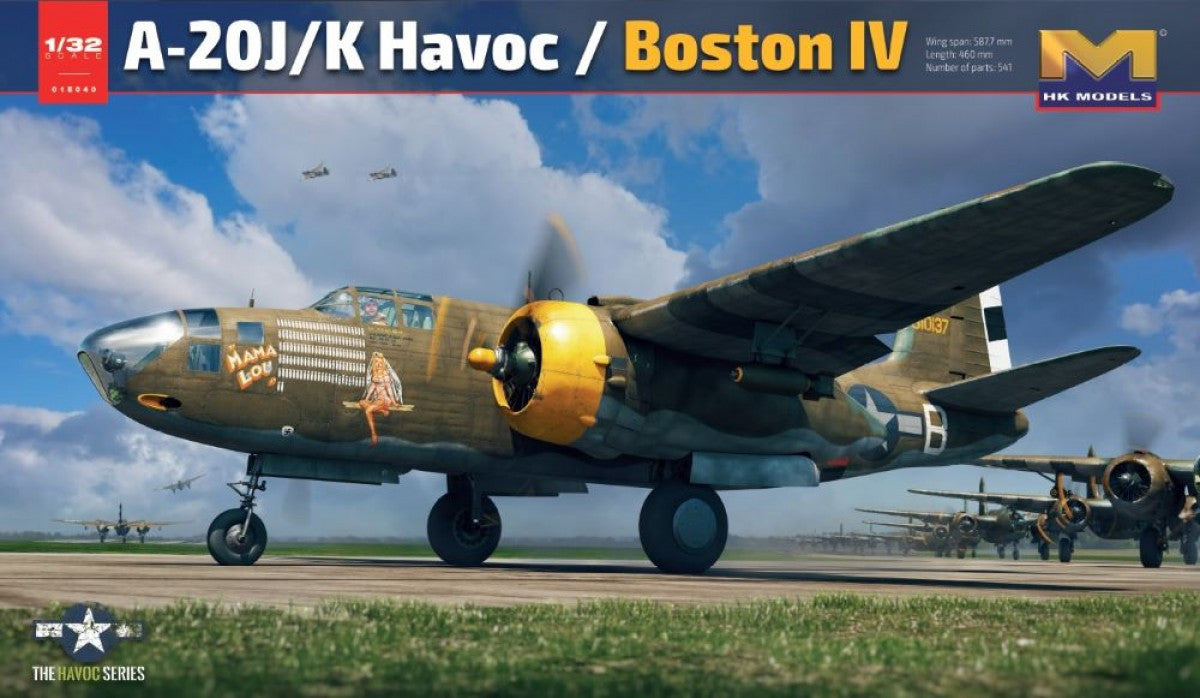 1/32 A-20J/K Havoc / Boston 01E040