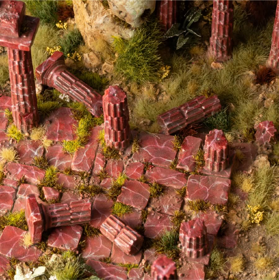 Gamers Grass Basing Bits - Ancient Columns GGBB-AC - detail view 2