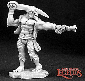 Half-Orc Rogue Pirate, Gragnar