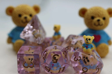 Teddy Bear RPG Dice Set