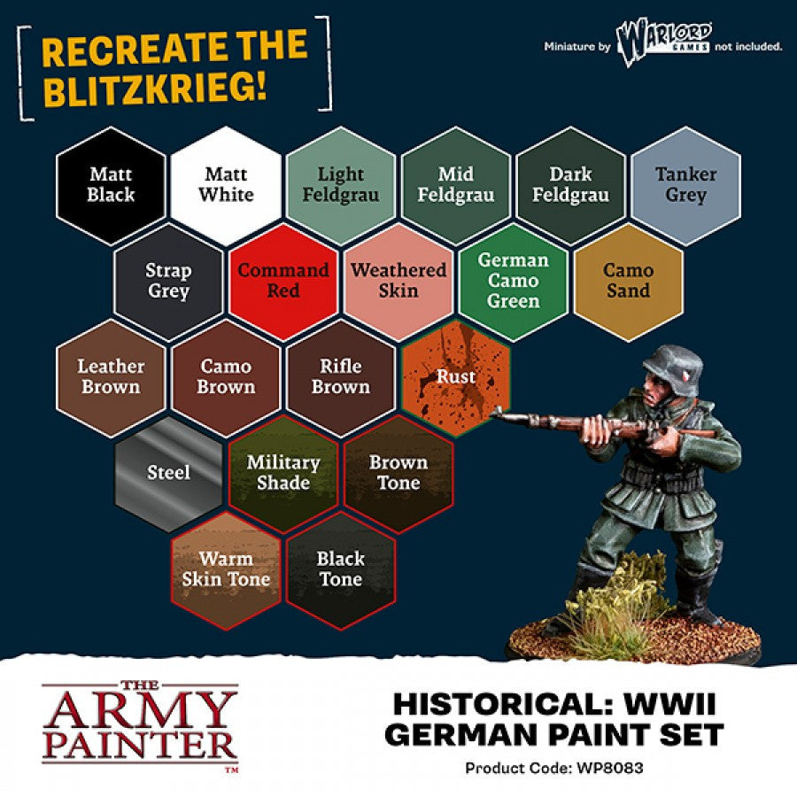 Warpaints: Historical WWII- German Paint set