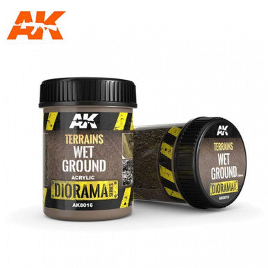 AK Interactive Terrains Wet Ground 250ml AK8016