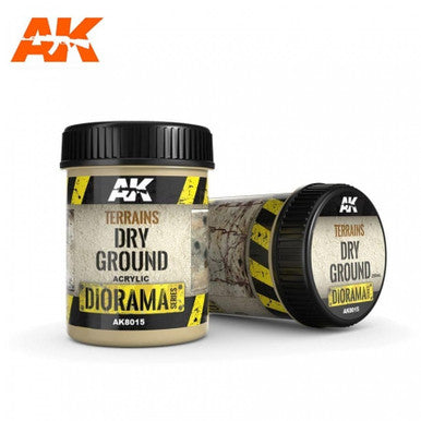 AK Interactive Terrains Dry Ground 250ml (Acrylic) AK8015
