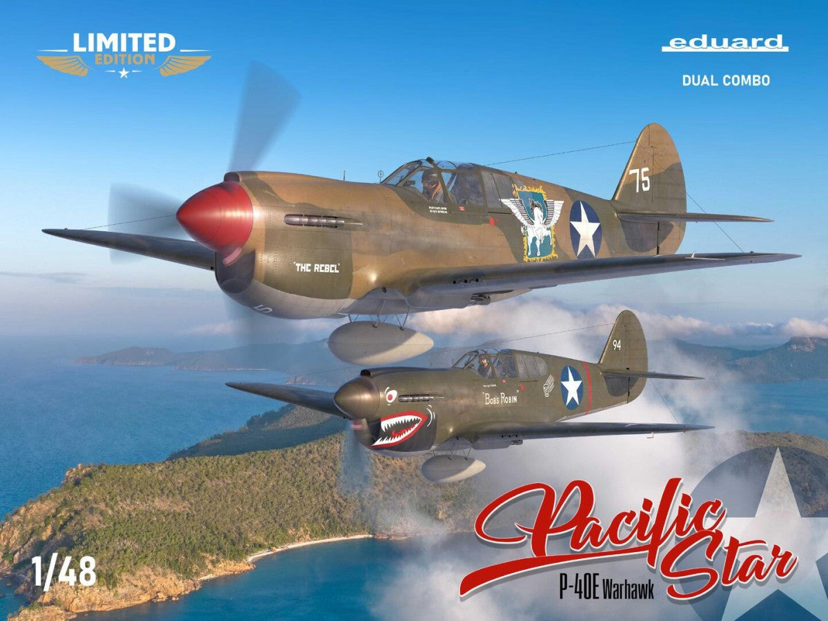 1/48 P-40E Warhawk 'Pacific Star' Dual Combo 11185