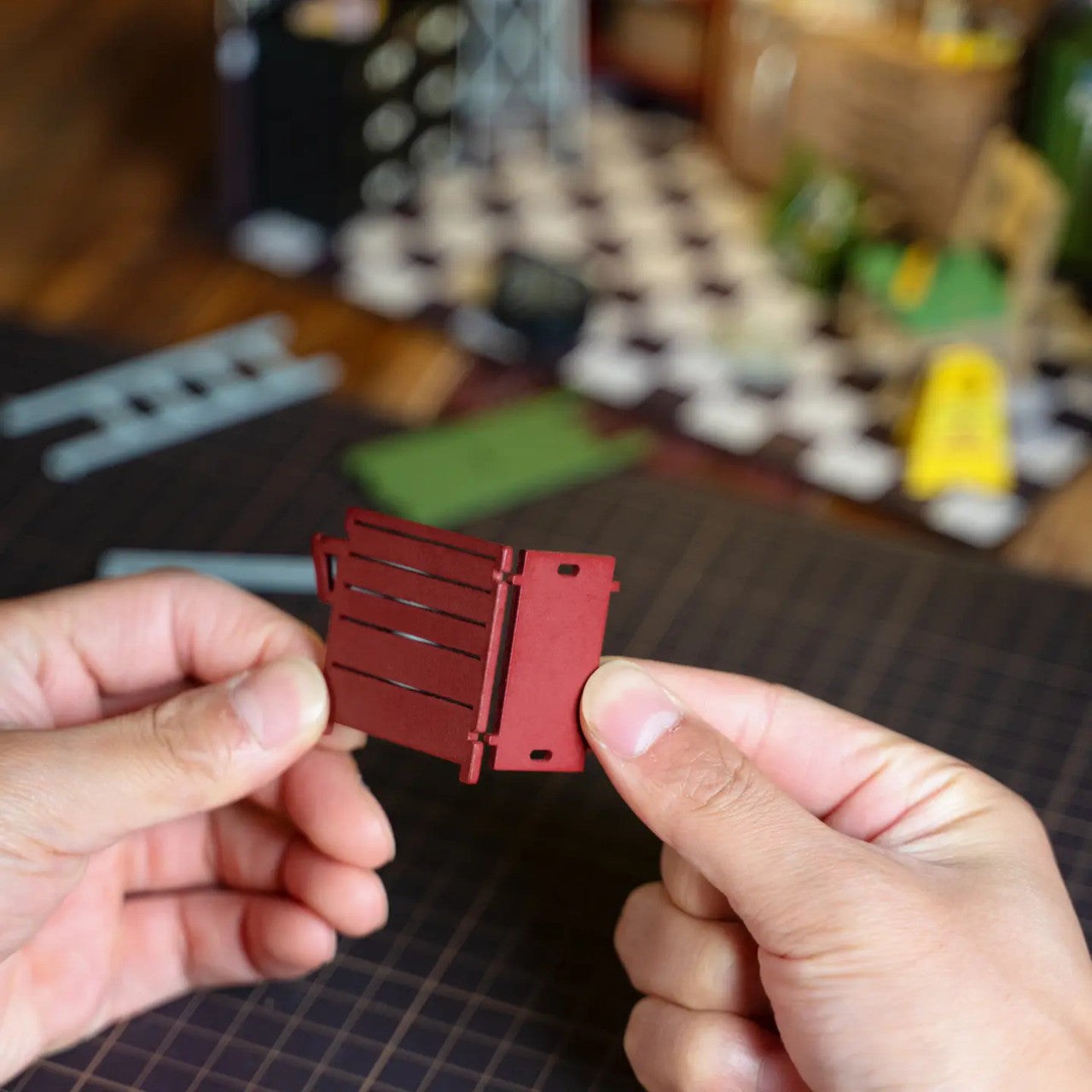 DIY Miniature House Kit: Garage Workshop