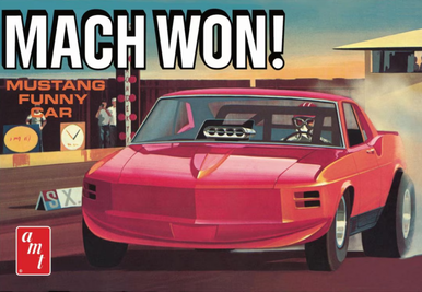1/25 1970 Ford Mustang Funny Car Mach Won! 1455
