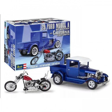 1/25 1929 Ford Model A Hot Rod w/Chopper 14565