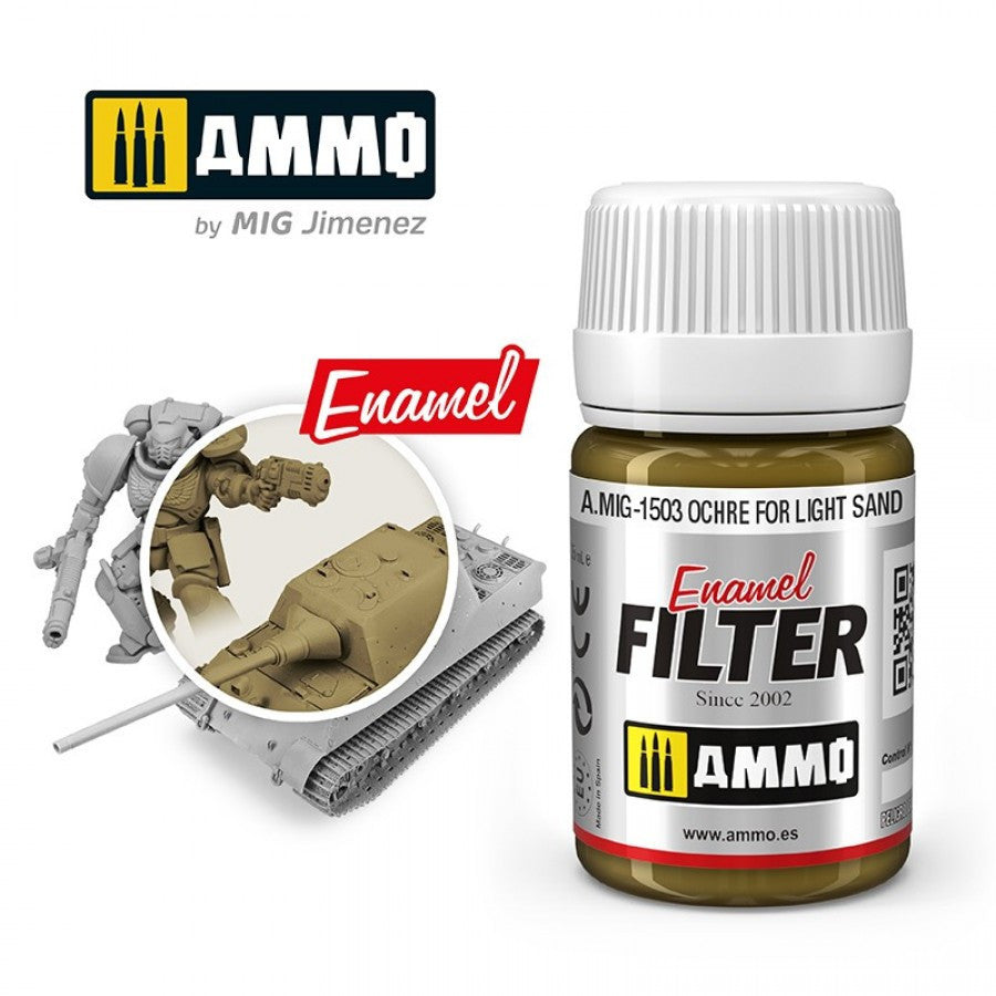 Ochre for Light Sand Filter AMIG1503