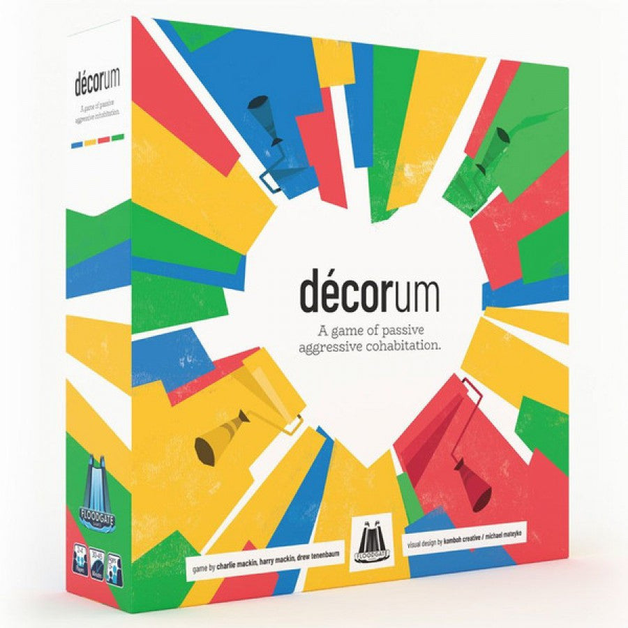D?corum is a cooperative game of deduction, compromise, and interior design—with a twist. You and your housemates all want the perfect home… but everyone’s idea of “perfect” is different, and no one’s saying exactly what they want.  You'll need to read be