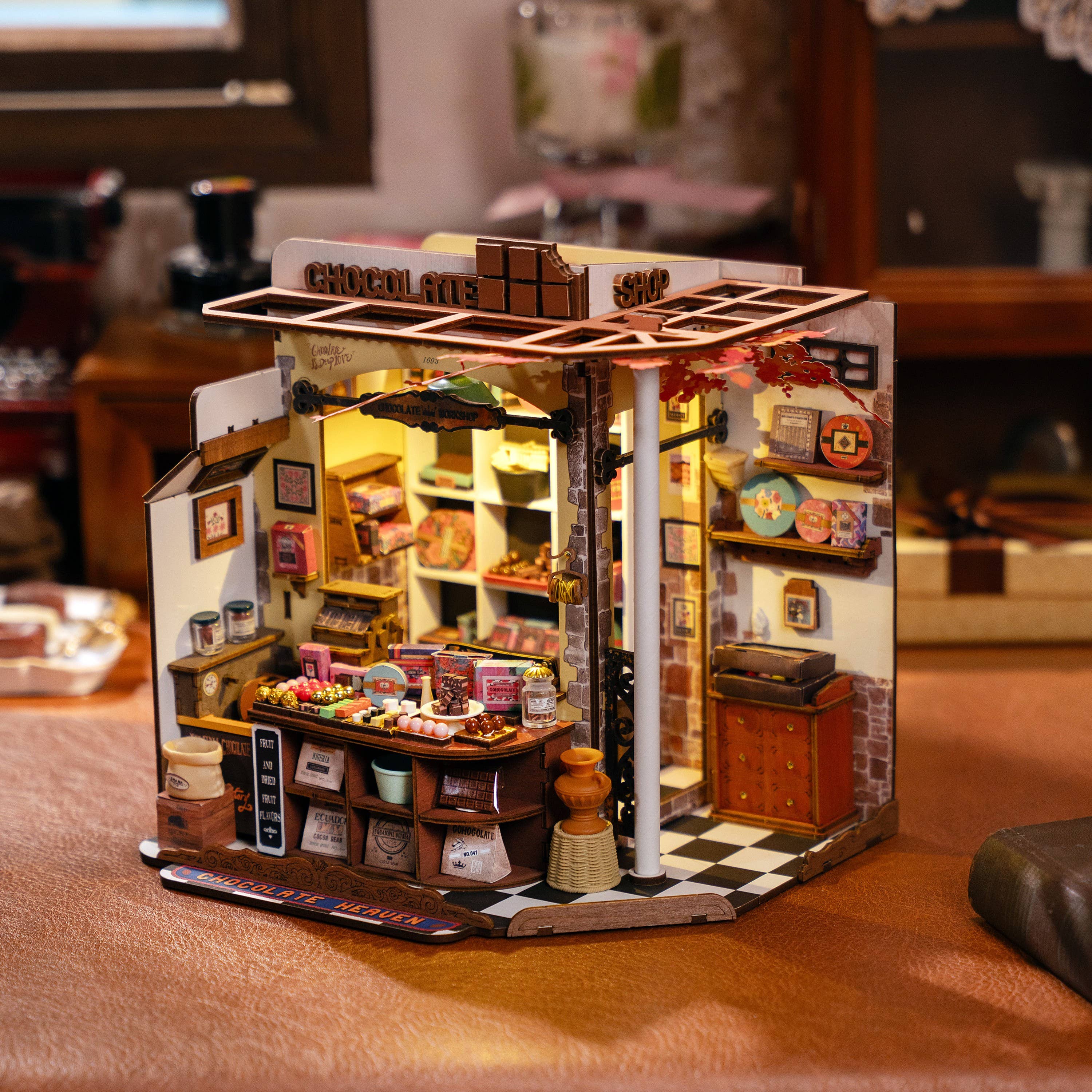 DIY Miniature House Kit: Henry's Chocolate