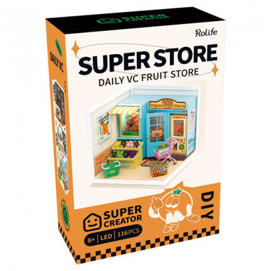 DIY Miniature House Kit: Daily VC Fruit Store