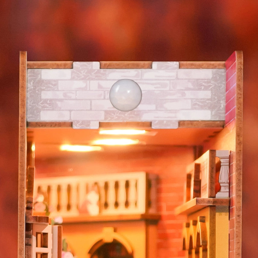 DIY Miniature House Book Nook Kit: 84 Charing Cross Road