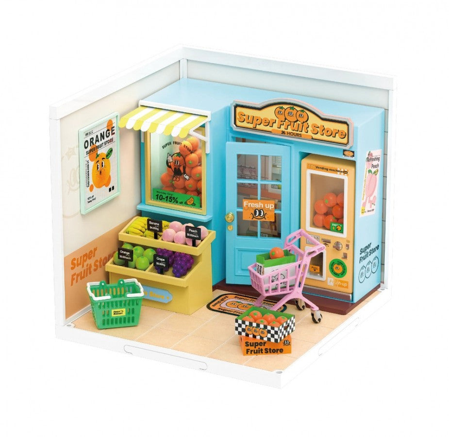 DIY Miniature House Kit: Daily VC Fruit Store