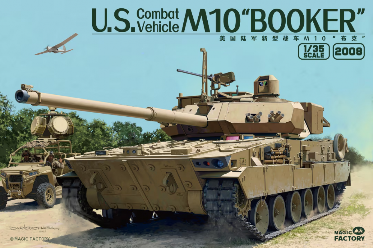 1/35 M10 Booker US Combat Vehicle 2008