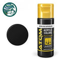 ATOM COLOR Matt Black FS37083 - RAL9005 - RLM22 - MS17 (20163)