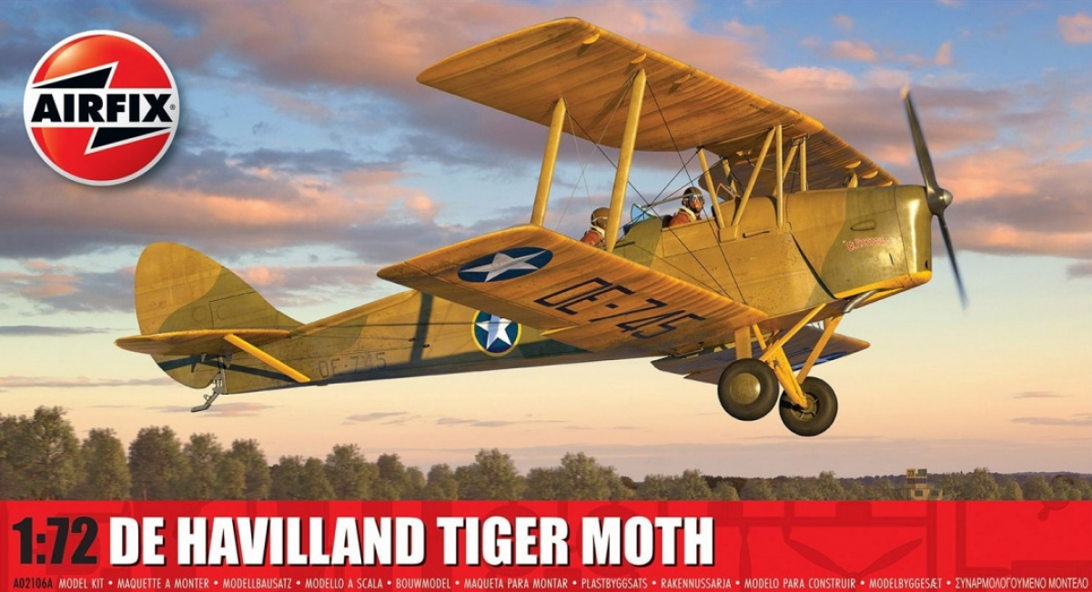 1/72 De Havilland Tiger Moth 2106A