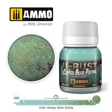 U-Rust Copper Blue Patina MIG2255