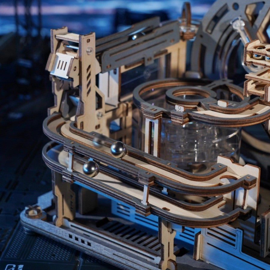 DIY Marble Run: Marble Spaceport