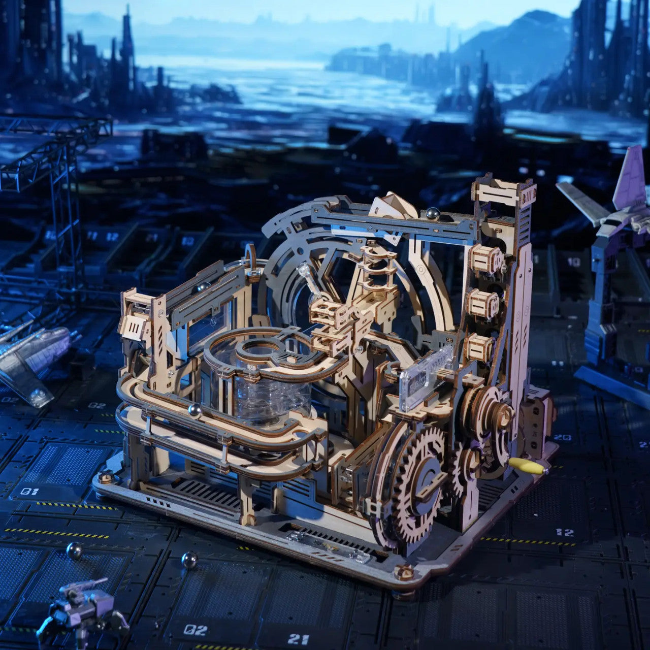 DIY Marble Run: Marble Spaceport