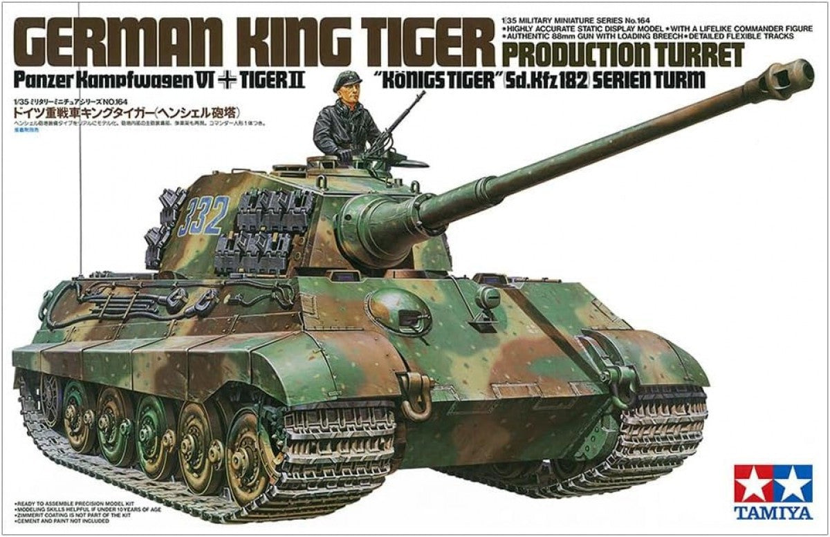 1/35 King Tiger w/Production Turret 35164