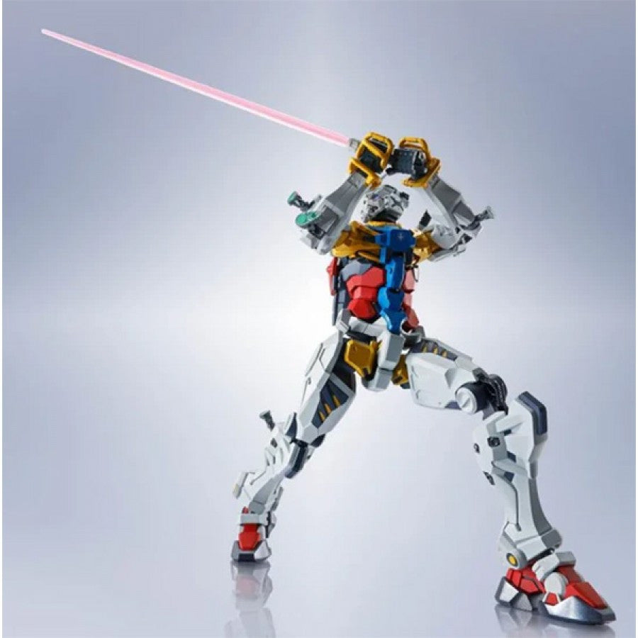 Gundam Figure: Tamashi Nations Metal Robot Spirits- GQuuuuuuX- White Gundam