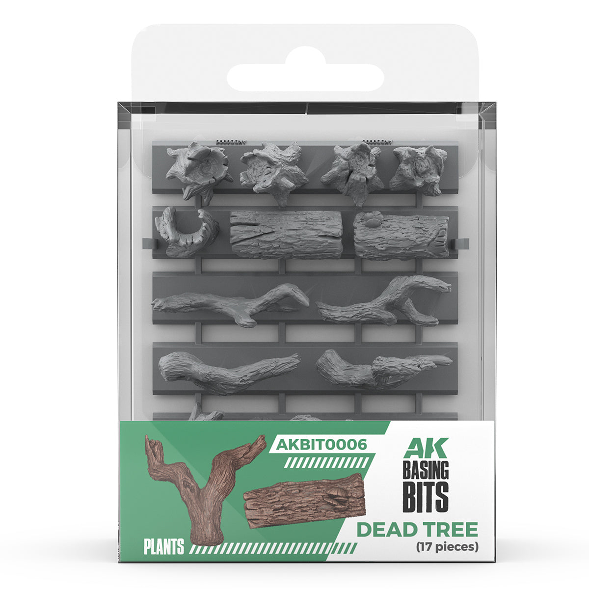 AK Interactive Basing Bits - Dead Trees (17 Pieces) AKBIT0006 - detail view 3