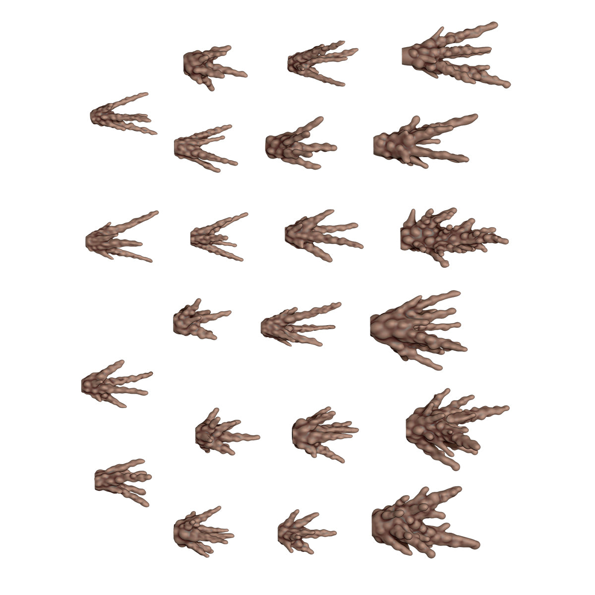 AK Interactive Basing Bits - Bullet Impact FX (43 Pieces) AKBIT0018 - detail view 3
