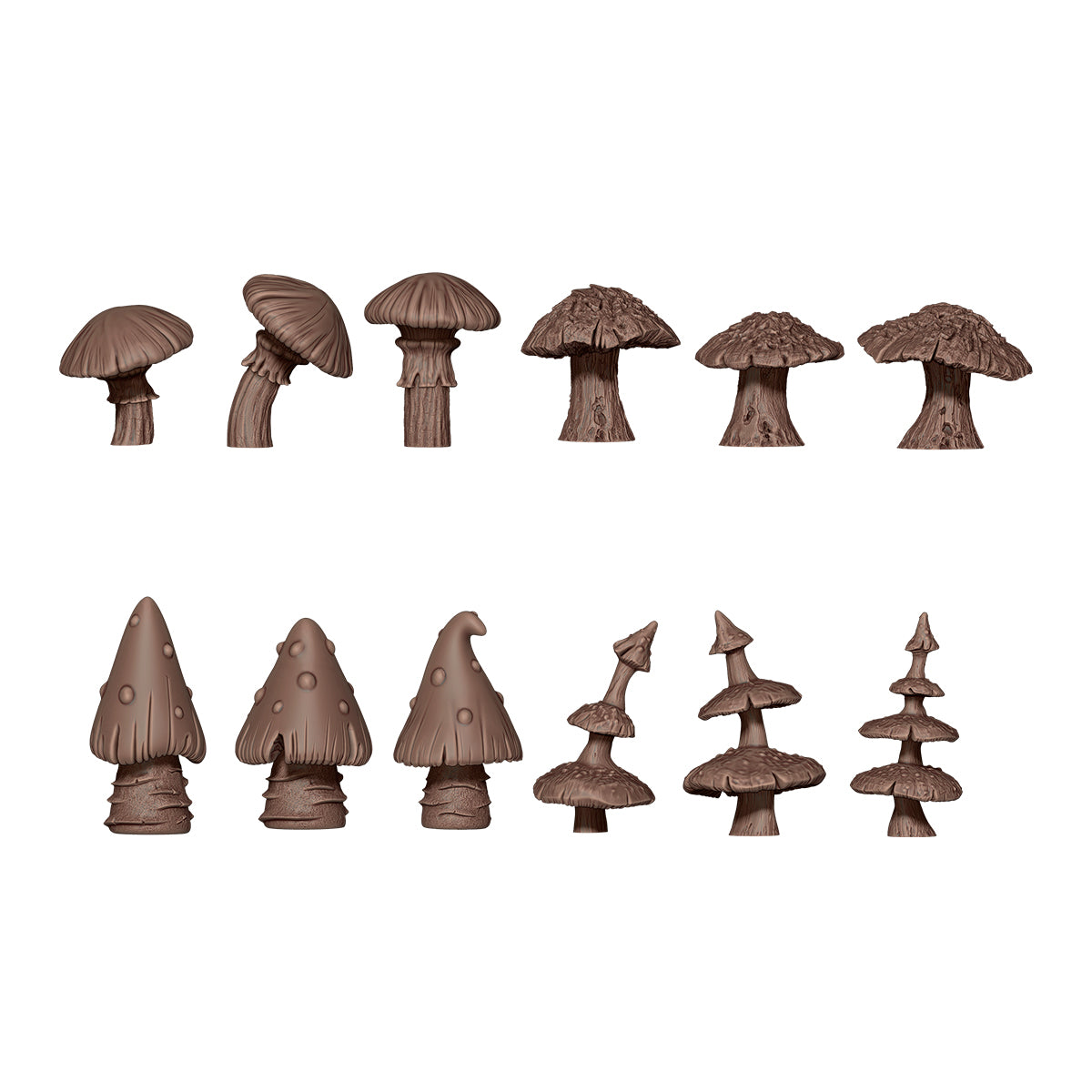 AK Interactive Basing Bits - Gigant Mushrooms (12 Pieces) AKBIT0022 - detail view 3