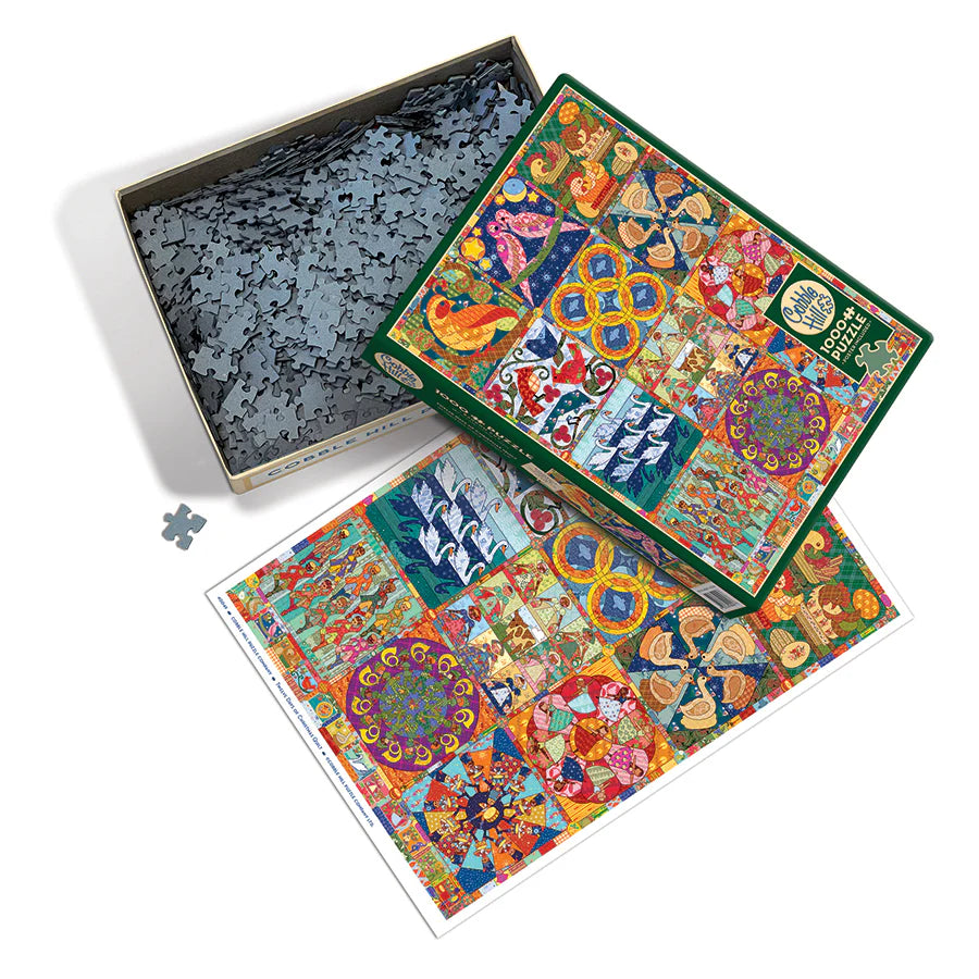 Twelve Days of Christmas Quilt