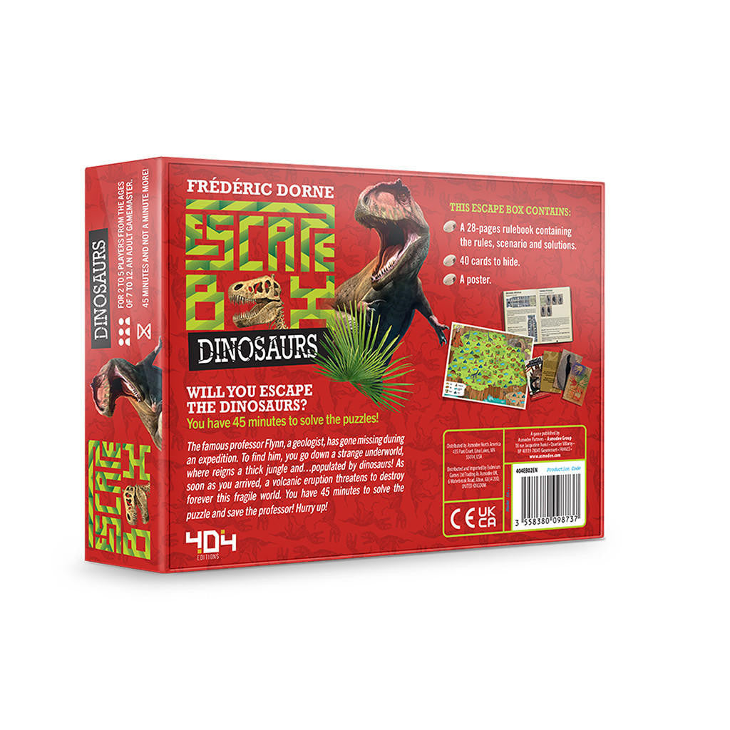 404 On Board Escape Box Dinosaurs