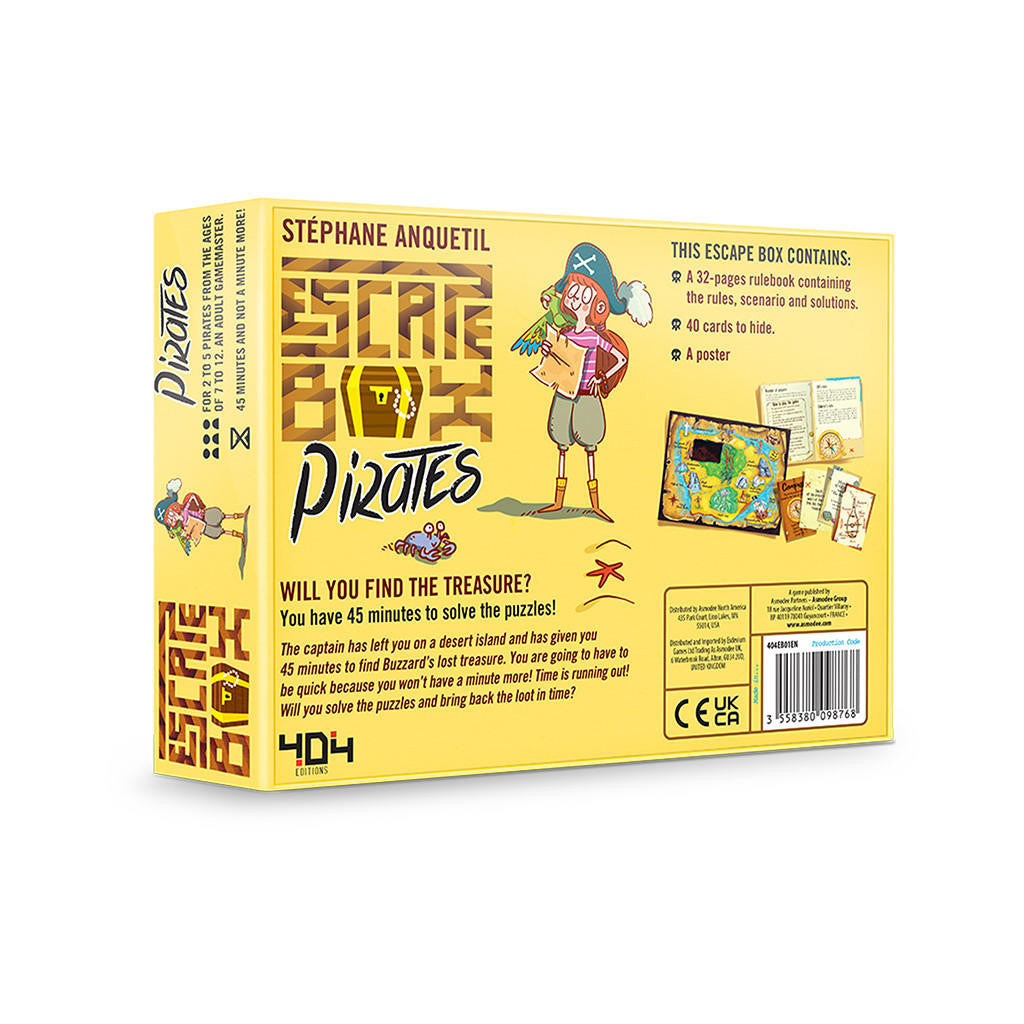 404 On Board Escape Box Pirates