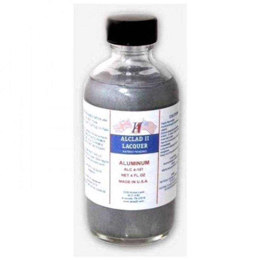 Alclad II Aluminum Lacquer 4oz 4101