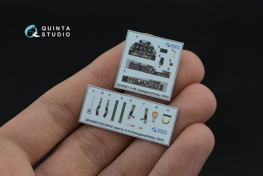 1/48 A-4B Skyhawk 3D Interior Decal for HAS 48521