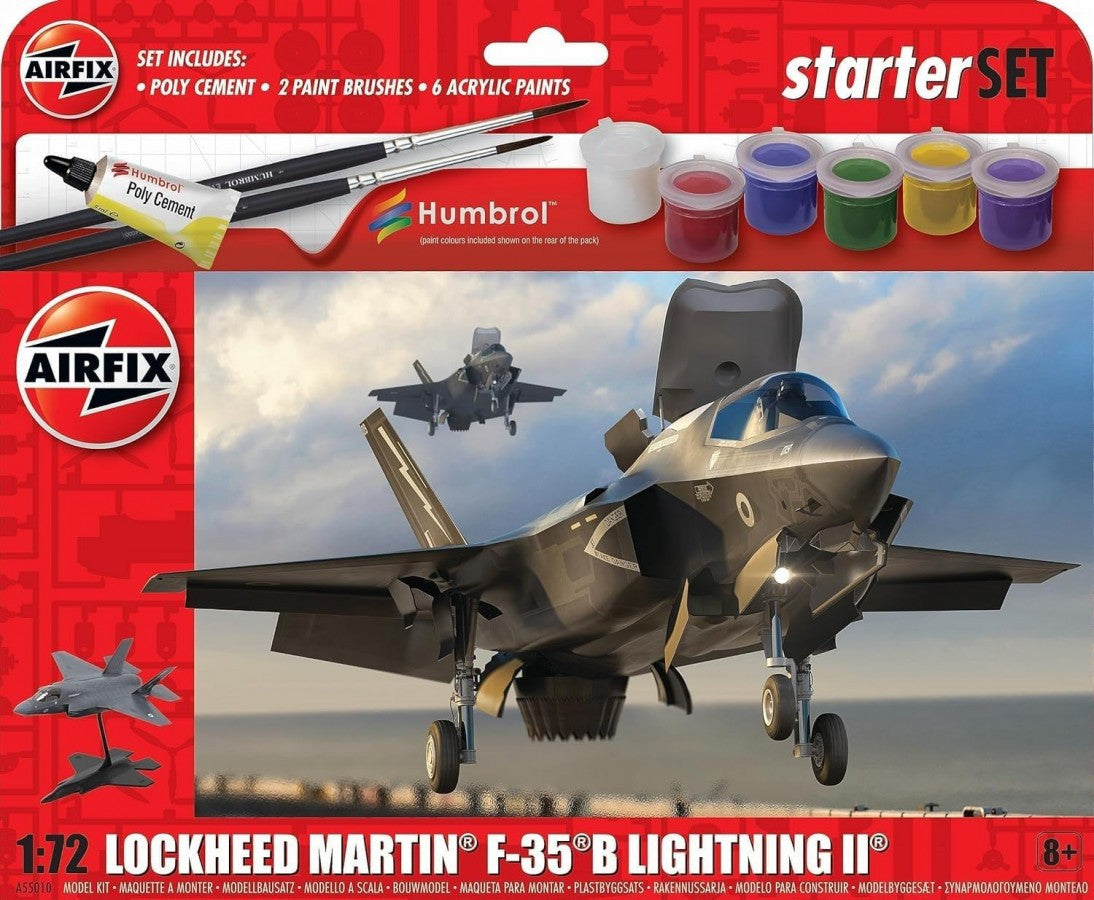 1/72 F-35B Lightning II Starter Set 55010