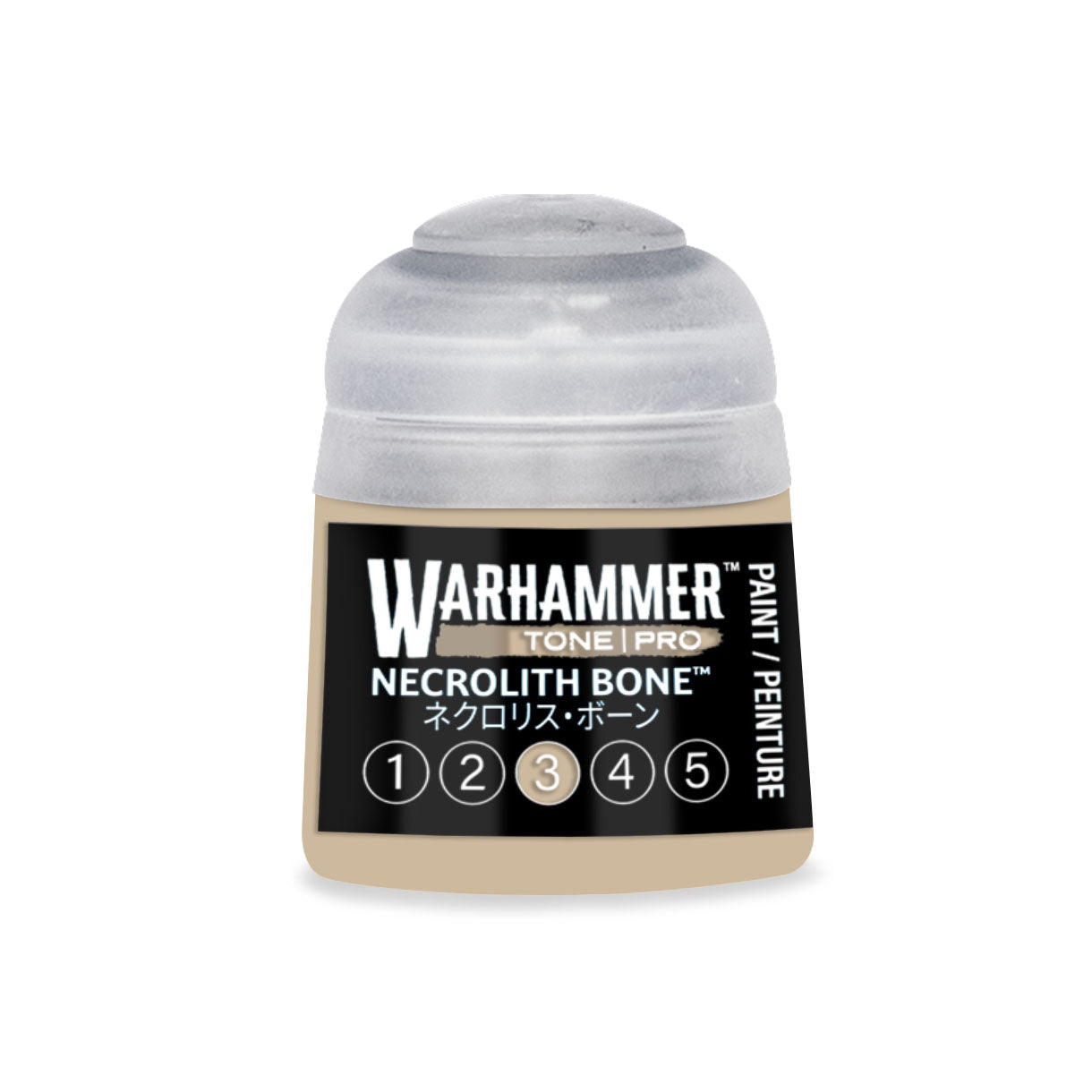 Tone Pro: Necrolith Bone 3 (12 ml) paint pot