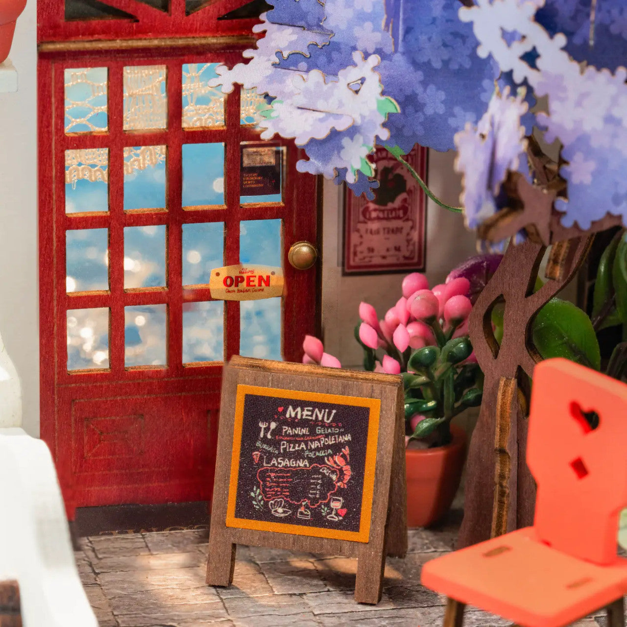 Diy Miniature House Kit: Sea Holiday Restaurant