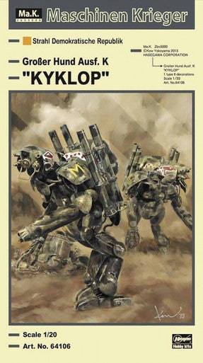 1/20 Ma.K Grober Hund Ausf.K Kyklop 64106