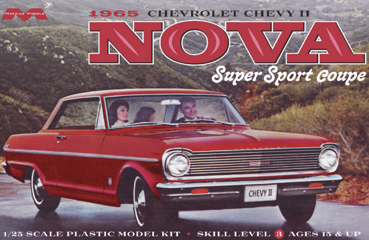 1/25 1965 Chevy II Nova Sport Coupe 2322