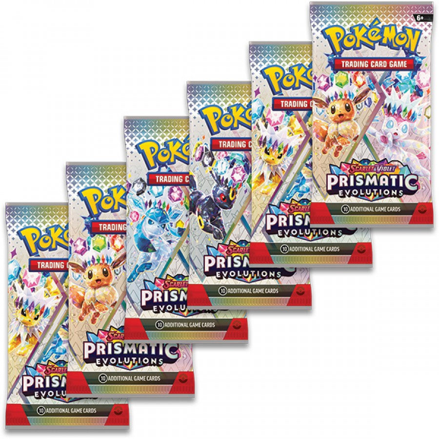 Pokemon TCG: Scarlet & Violet Prismatic Evolutions- Booster Bundle