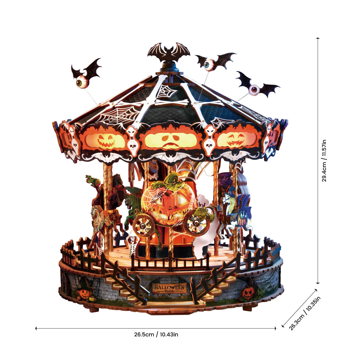 Rolife Phantom Waltz music box display