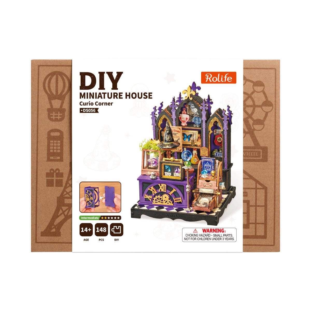 Rolife Curio Corner package DS056