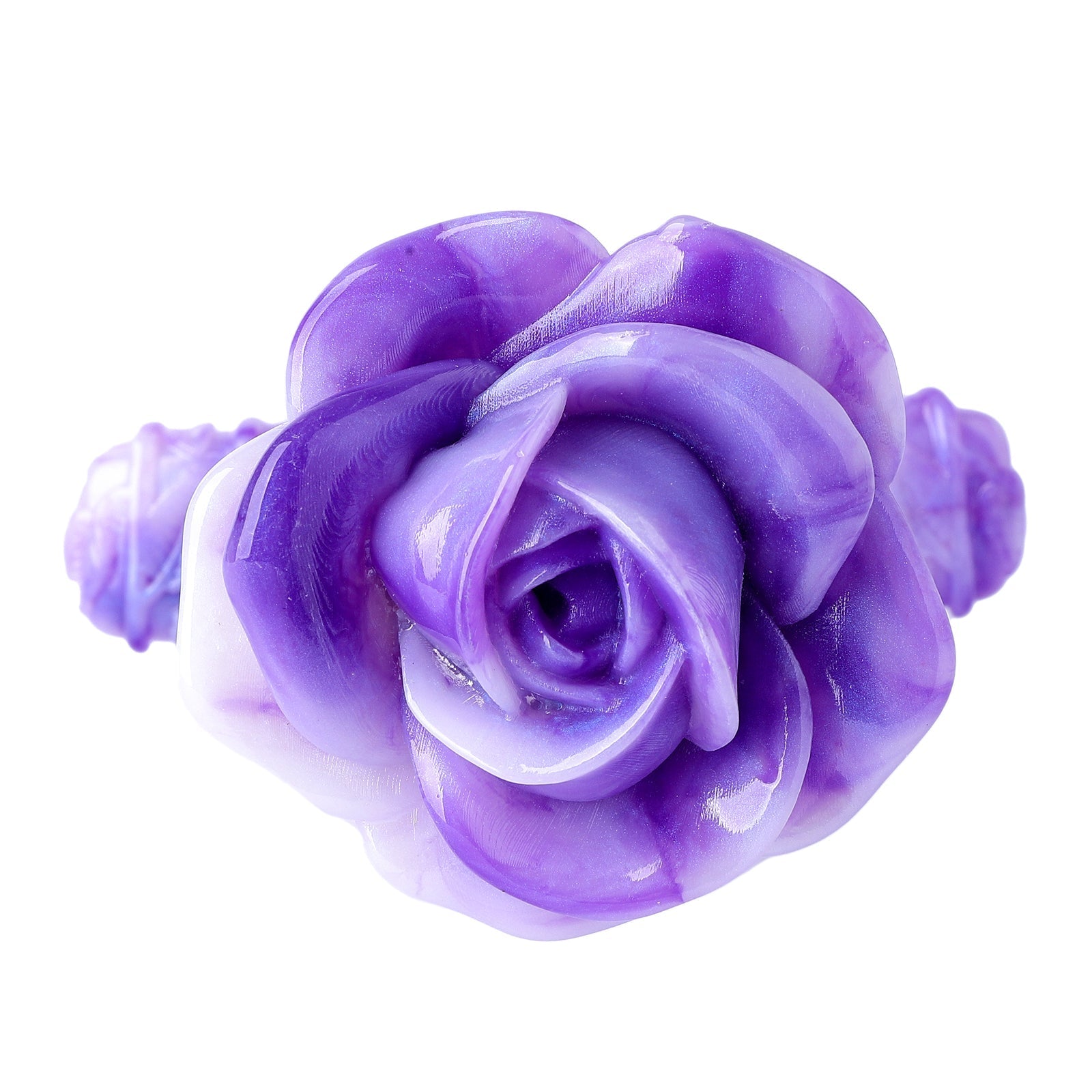 HYMGHO Rose Dagger Resin Dice Case Purple image 2