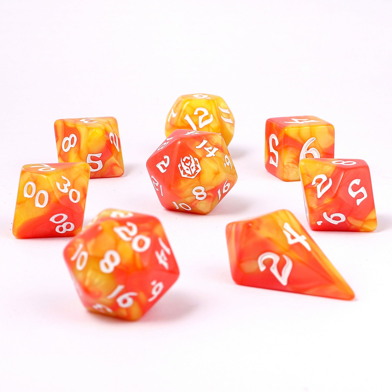HYMGHO Wyrmforged Rollers Fae Candy RPG dice set image 2