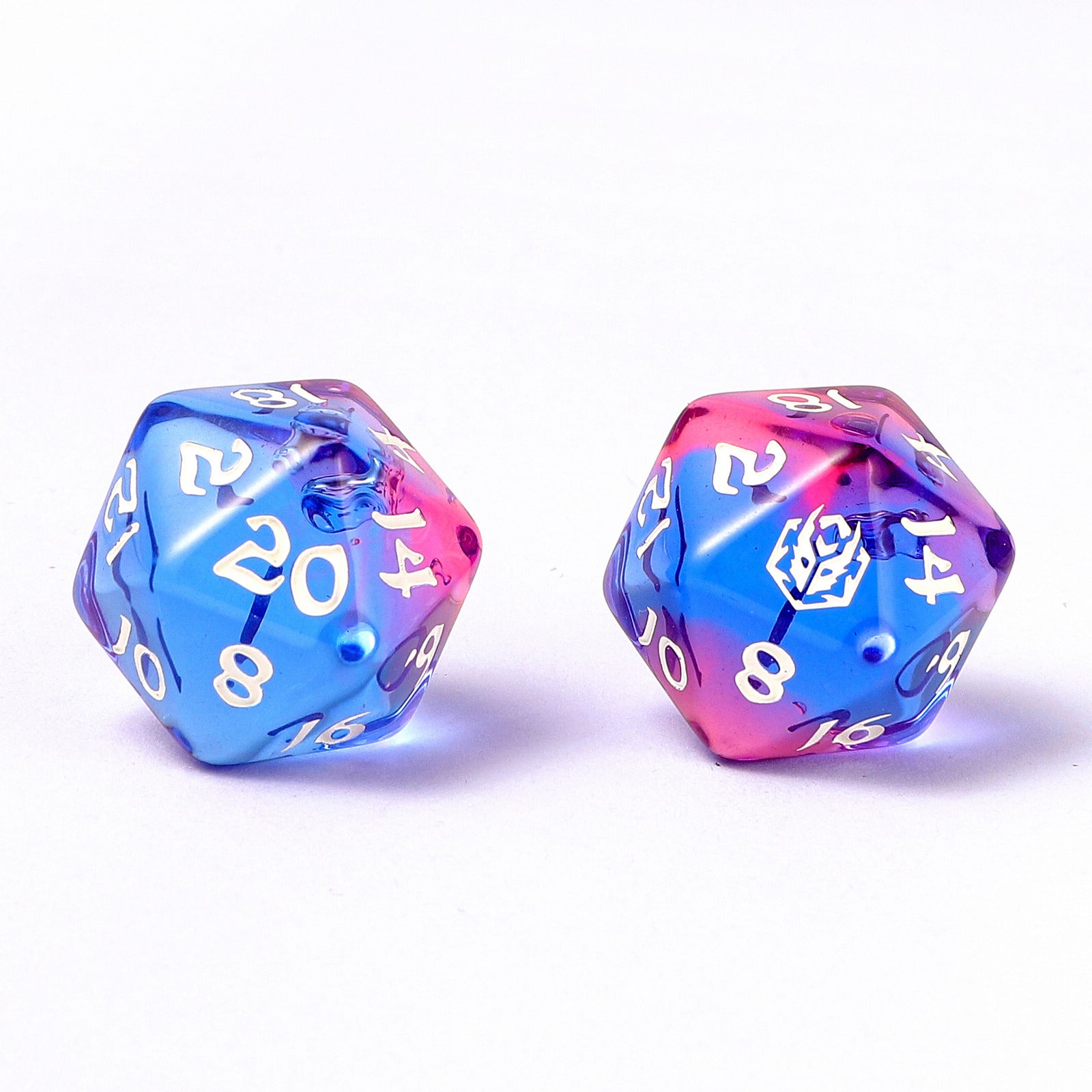 HYMGHO Wyrmforged Rollers Unicorn Tears RPG dice set image 2