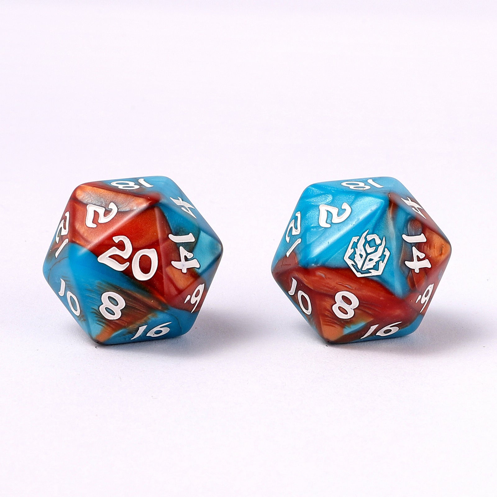 HYMGHO Wyrmforged Rollers Bard's Cloak RPG dice set image 2