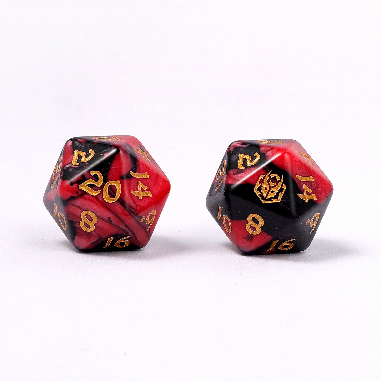 HYMGHO Wyrmforged Rollers Blood Pact RPG dice set image 2